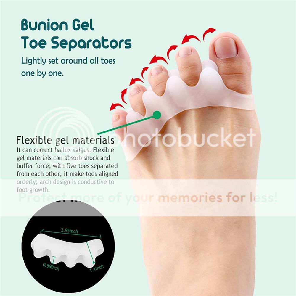 Bunion Corrector Hammer Toe Splint Straightener Orthopedic Brace Hallux
